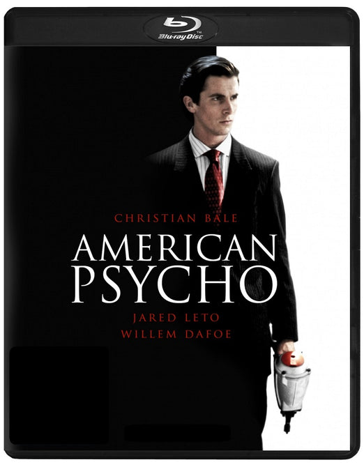American Psycho (Christian Bale, Willem Dafoe, Jared Leto) New Region B Blu-ray