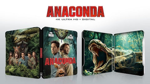 Anaconda Limited Edition New 4K Ultra HD Blu-ray + Digital + Steelbook Presale