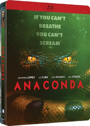 Anaconda (Jennifer Lopez Ice Cube Jon Voight Eric Stoltz) Blu-ray + Steelbook