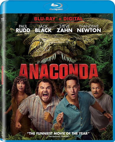 Anaconda (Jack Black Paul Rudd Steve Zahn) Region B Blu-ray + Digital Presale