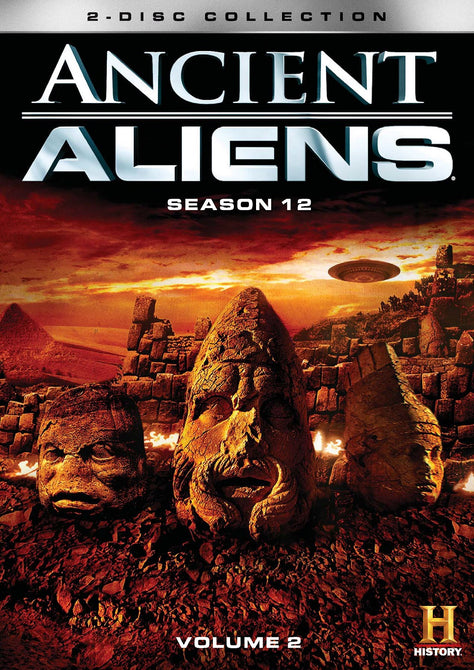 Ancient Aliens Season 12 Volume 2 Series Twelfth Vol Two Region 4 DVD