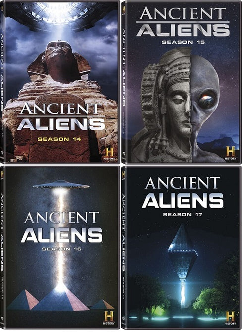 Ancient Aliens Season 14 15 16 17 Series Fourteen to Seventeen New Region 4 DVD