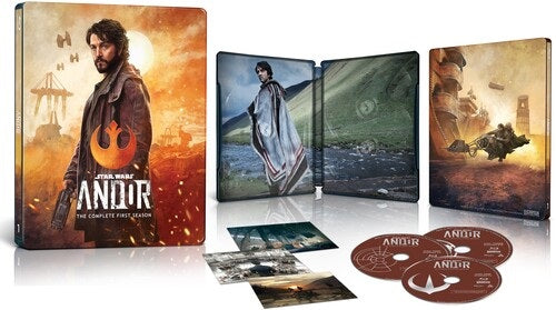 Andor Season 1 Series One First Collectors Edition New Blu-ray + Steelbook