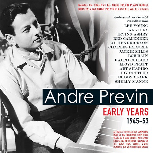 Andre Previn Early Years 1945-53 1945 53 3 Disc New CD