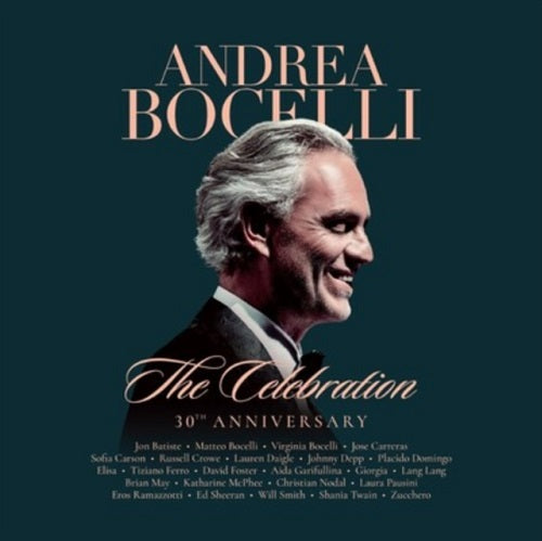 Andrea Bocelli The Celebration 30th Anniversary New DVD + Blu-ray Presale