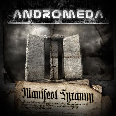 Andromeda Manifest Tyranny New CD Presale