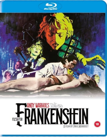 Andy Warhol Presents Flesh For Frankenstein (Joe Dallesandro) Region B Blu-ray