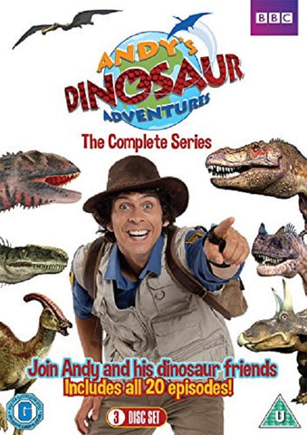 Andy's Dinosaur Adventures Complete BBC Series 1 Season Andys  Reg 4 DVD 3 Discs