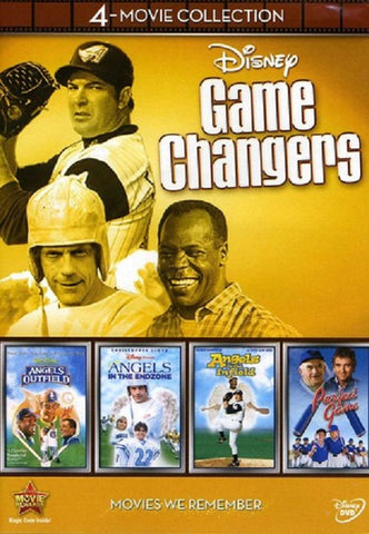 Angels In The Outfield+Infield+Endzone+The Perfect Game Game Changers Reg1 4xDVD