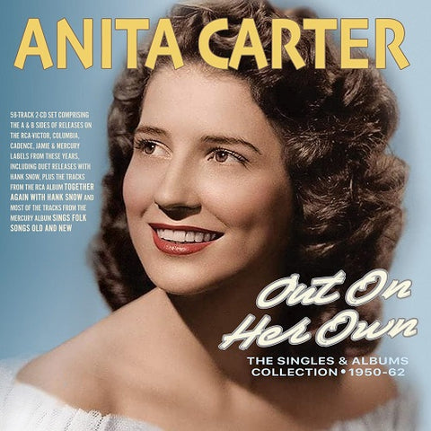 Anita Carter Out On Her Own 2 Disc New CD Presale