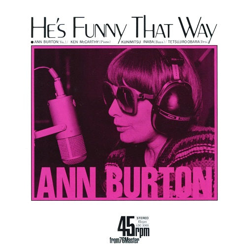 Ann Burton He's Funny That Way Hes New CD