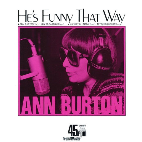 Ann Burton He's Funny That Way Hes New CD