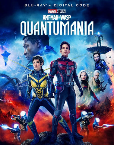 Ant-Man and the Wasp Quantumania (Paul Rudd) AntMan & Blu-ray + Digital