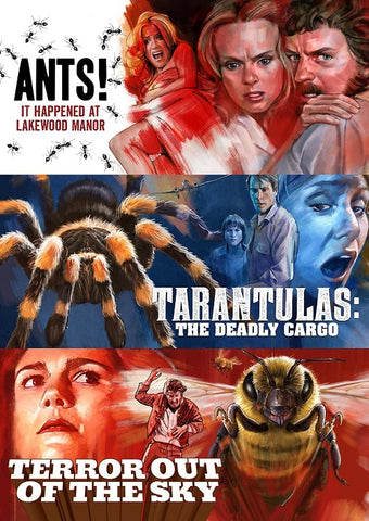 Ants + Tarantulas The Deadly Cargo + Terror Out of the Sky New DVD Presale