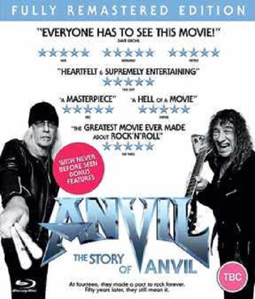 Anvil (Rebecca Yeldham David Norland Anvil Christopher Soos) Region B Blu-ray