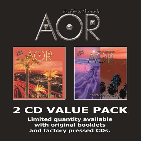 AOR Next Stop LA + Return To LA 2 Disc New CD Presale