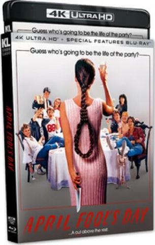 April Fool's Day (Jay Baker Deborah Foreman) Fools New 4K Ultra HD Blu-ray