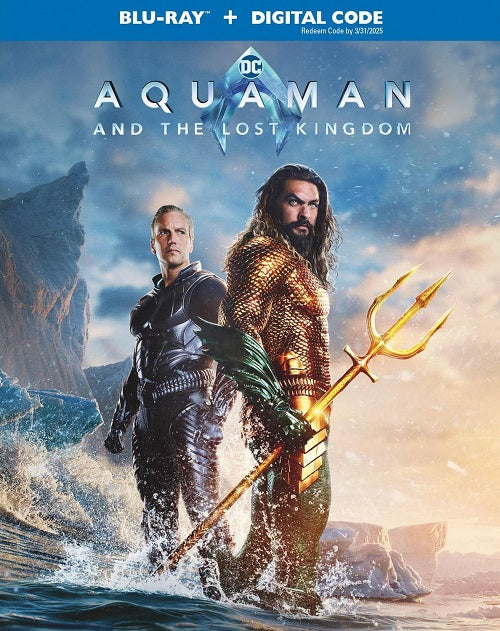 Aquaman and the Lost Kingdom (Jason Momoa Ben Affleck) New Blu-ray + Digital