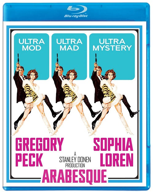 Arabesque (Gregory Peck Sophia Loren Alan Badel Kieron Moore) New Blu-ray