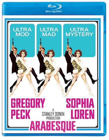 Arabesque (Gregory Peck Sophia Loren Alan Badel Kieron Moore) New Blu-ray