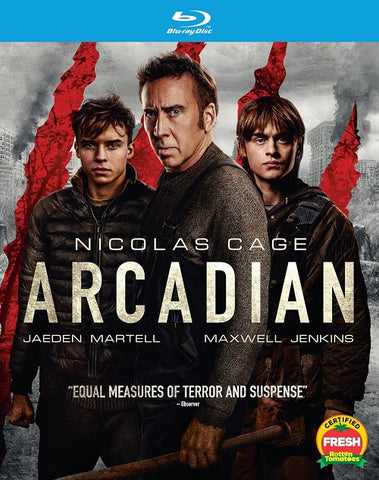 Arcadian (Nicholas Cage Jaeden Martell Maxwell Jenkin) New Blu-ray