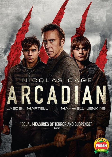 Arcadian (Nicholas Cage Jaeden Martell Maxwell Jenkins) New DVD