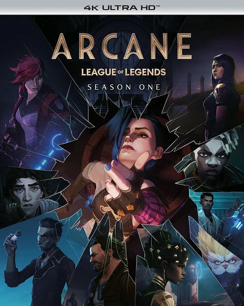 Arcane League of Legends Season 1 Series One First 4K Ultra HD Blu-ray