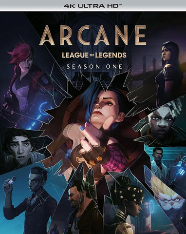 Arcane League of Legends Season 1 Series One First 4K Ultra HD Blu-ray