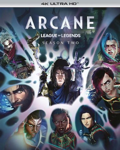 Arcane League Of Legends Season 2 Series Two Second 4K Ultra HD Blu-ray Presale