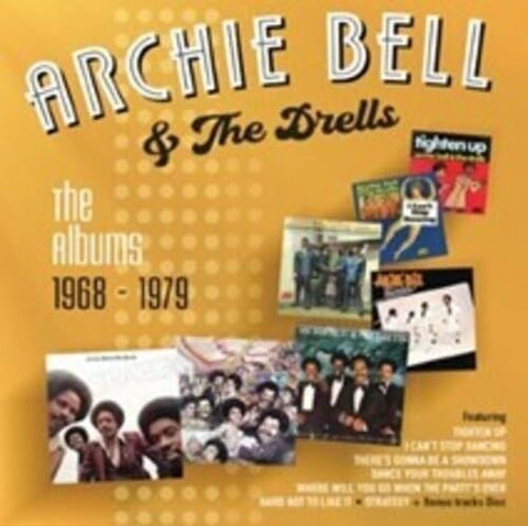 Archie Bell & the Drells Albums 1968-1979 1968 1979 And 5 Disc New CD Box Set