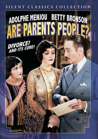 Are Parents People (Adolphe Menjou Betty Bronson Florence Vidor) New DVD