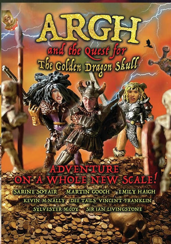 ARGH The Quest For The Golden Dragon Skull (Sylvester McCoy) New DVD Presale