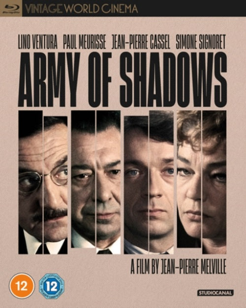 Army of Shadows (Lino Ventura Paul Meurisse Jean-Pierre Cassel) Reg B Blu-ray