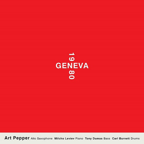 Art Pepper Geneva 1980 2 Disc New CD