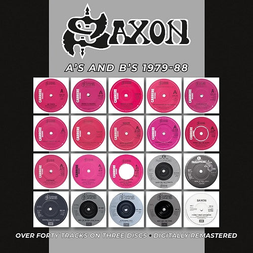 Saxon A's and B's 1979-88 As & Bs 1979 88 3 Disc New CD Box Set Presale