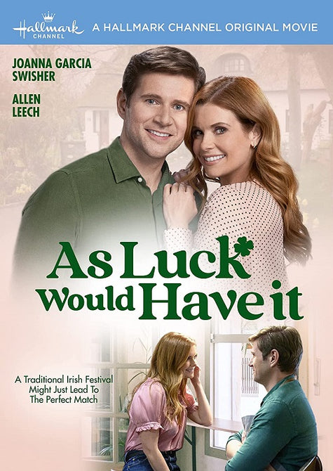 As Luck Would Have It (Hallmark Channel JoAnna Garcia Swisher Allen Leech) DVD