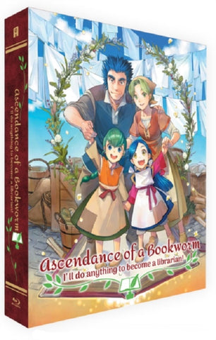 Ascendance of Bookworm Part 1 2 Collectors Limited Edition New Region B Blu-ray