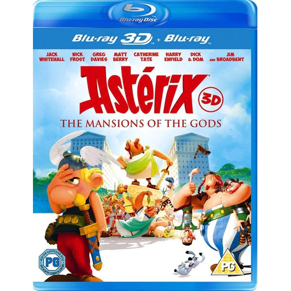 Asterix The Mansions of the Gods New 3D + 2D Region B Blu-ray