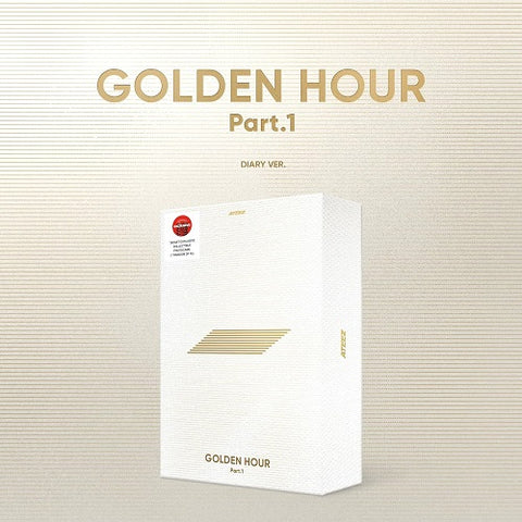 ATEEZ GOLDEN HOUR Part 1 (DIARY Ver.) Target Exclusive One New DVD + Photos