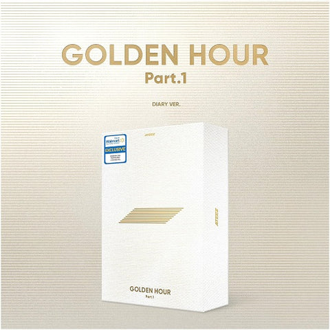 ATEEZ GOLDEN HOUR Part 1 (DIARY Ver.) Walmart Exclusive New CD + Photos