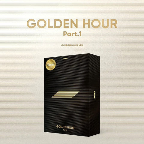 ATEEZ GOLDEN HOUR Part 1 (GOLDEN HOUR Ver.) Barnes & Noble Exclusive One New CD