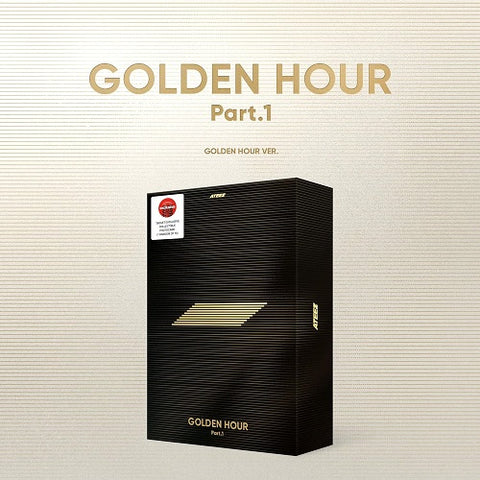 ATEEZ GOLDEN HOUR Part 1 (GOLDEN HOUR Ver.) Target Exclusive One New CD + Photos