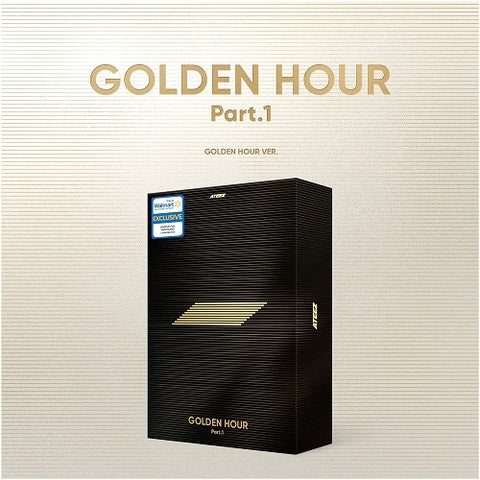 ATEEZ GOLDEN HOUR Part 1 (GOLDEN HOUR Ver.) Walmart Exclusive One New CD