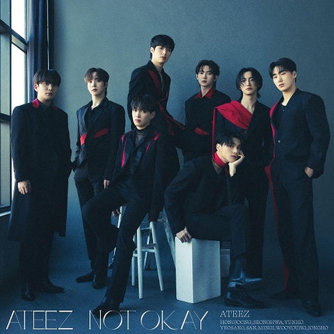 ATEEZ Not Okay Regular Edition New CD + Photo Book