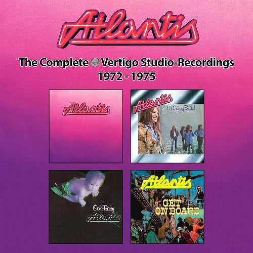 Atlantis The Complete Vertigo Studio Recordings 1972-1975 1972 1975 New CD