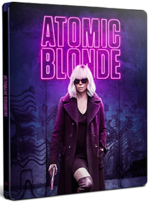 Atomic Blonde Limited Edition New 4K Ultra HD Region B Blu-ray + Steelbook