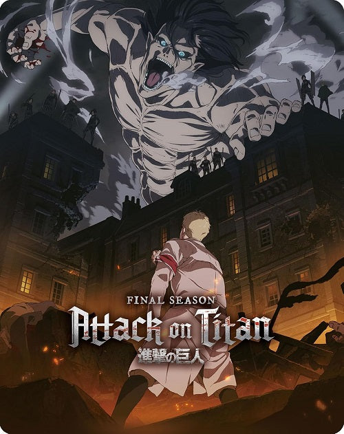Attack On Titan Final Season Complete New Blu-ray + Steelbook