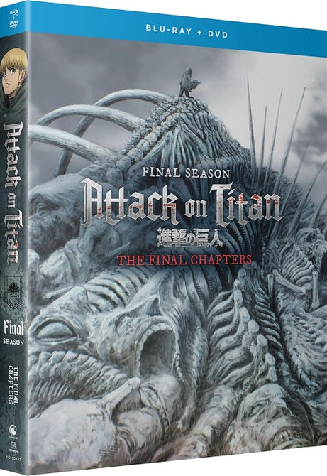 Attack on Titan Final Season THE FINAL CHAPTERS Part 3 Three New Blu-ray + DVD