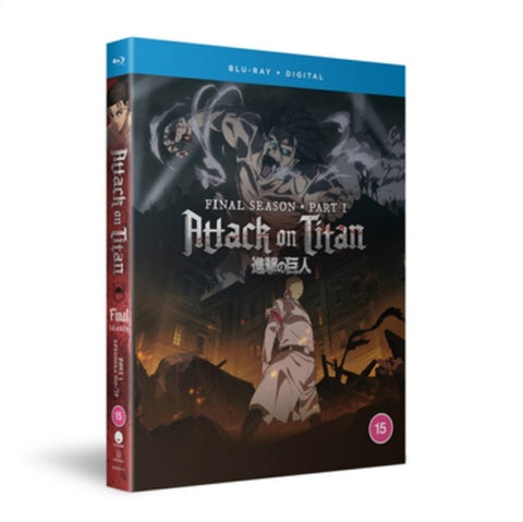 Attack On Titan Season 4 Part 1 The Final Season Series NEW Reg B Blu-ray
