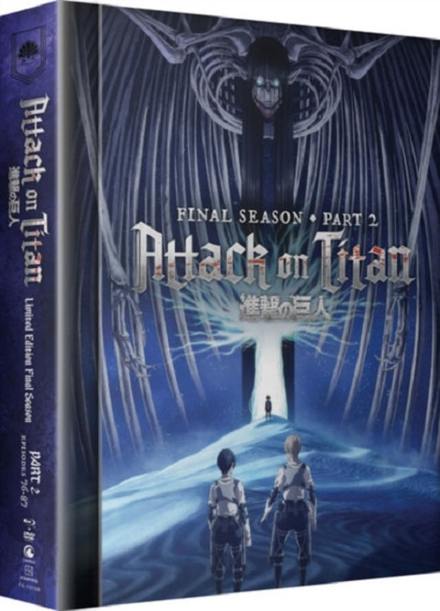 Attack On Titan The Final Season Part 2 Limited Edition Region B Blu-ray Box Set